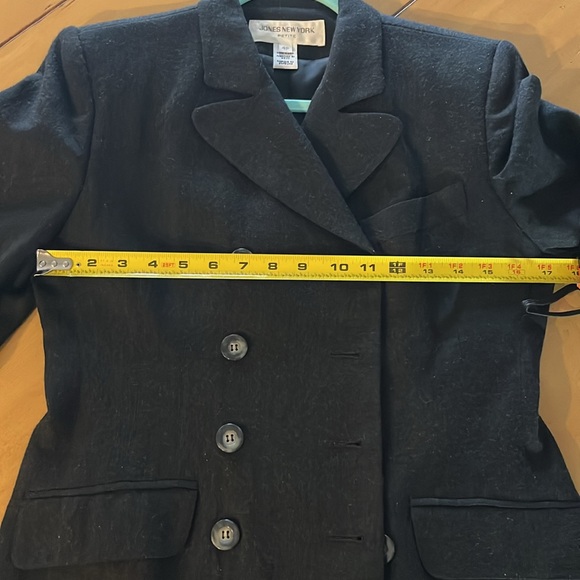 Jones New York black blazer 4P - Picture 8 of 9